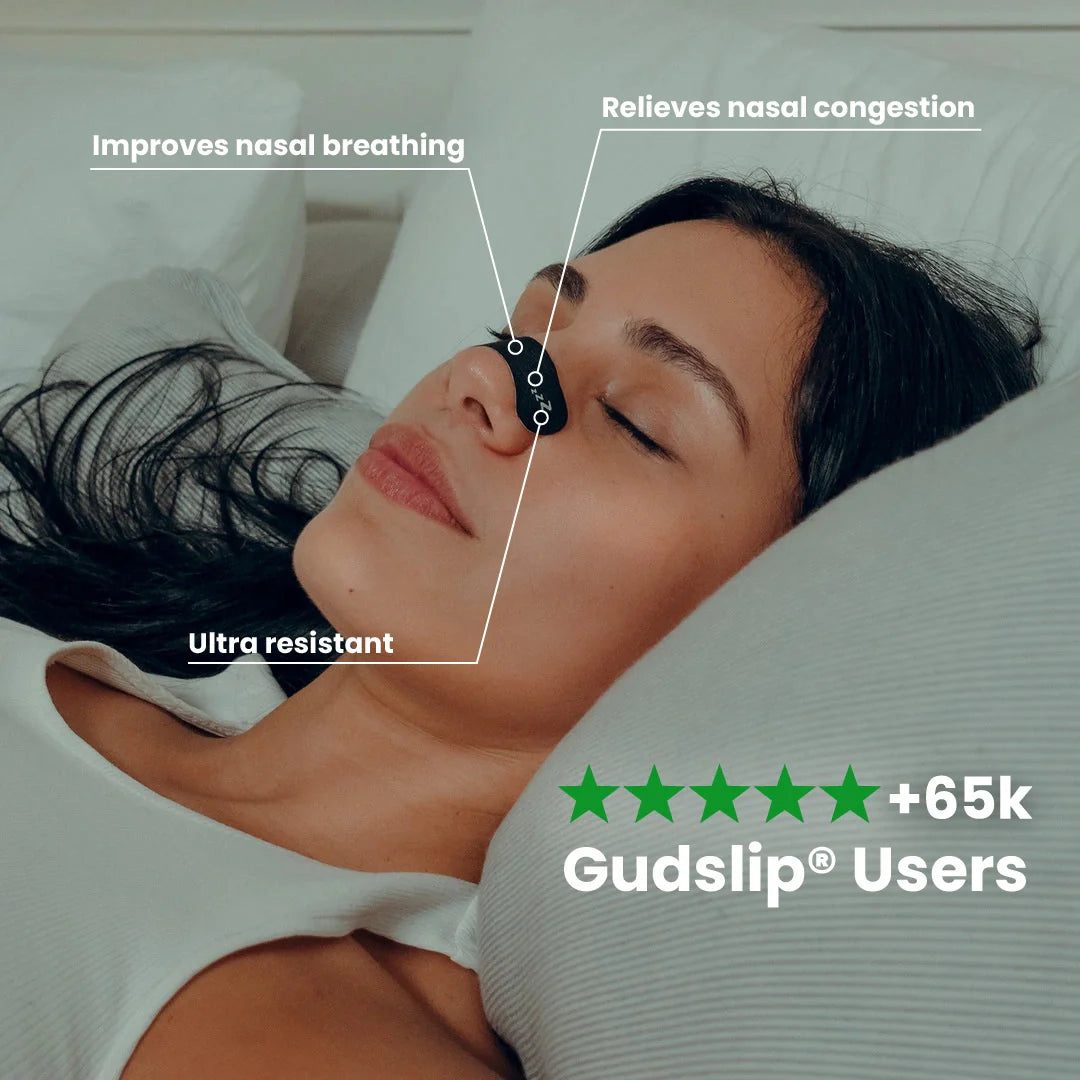 Gudslip® แผ่นแปะจมูก (Nose Strips)