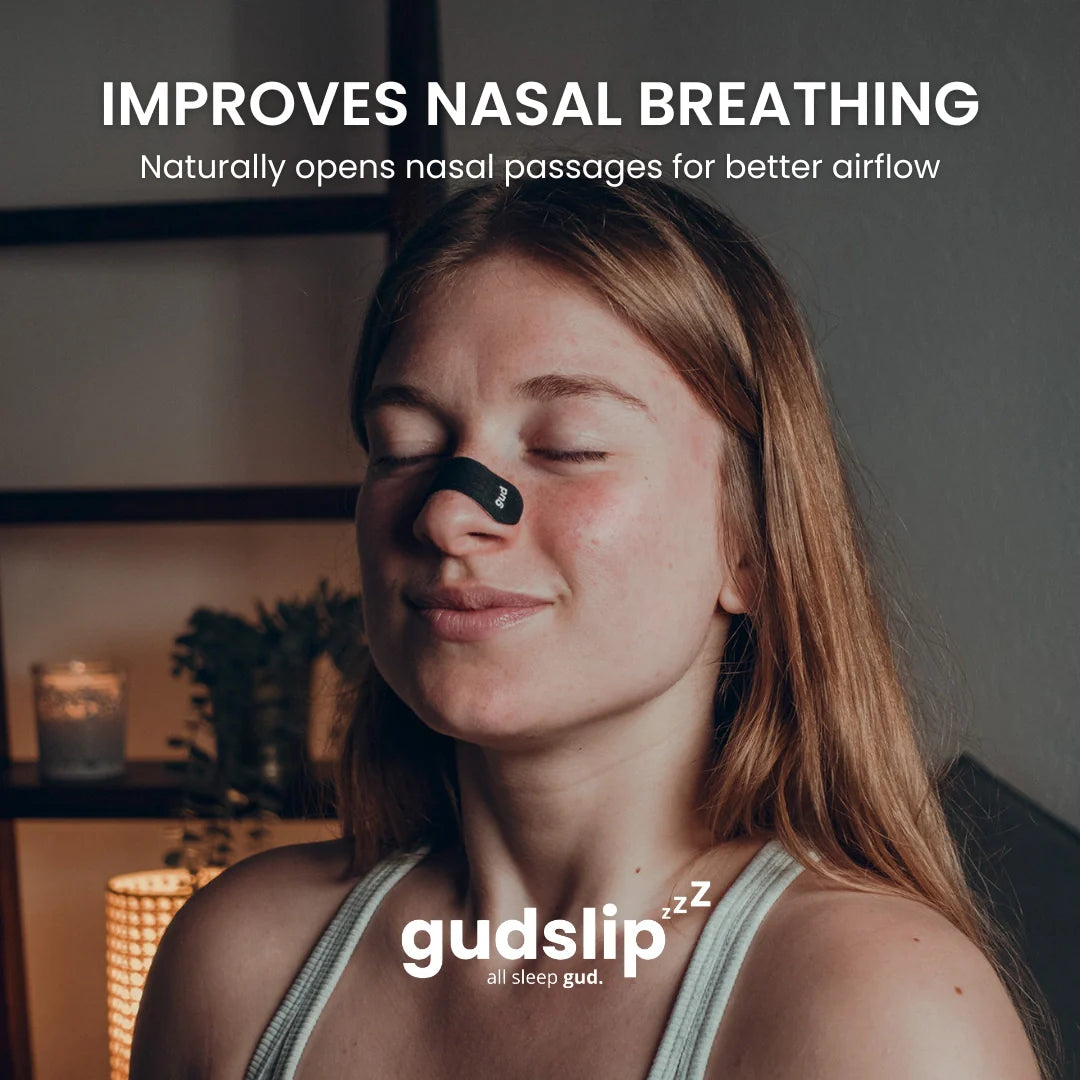 Gudslip® แผ่นแปะจมูก (Nose Strips)